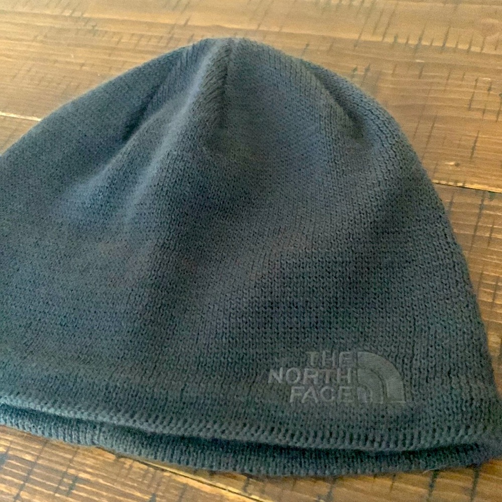 North Face Beanie Asphalt Grey